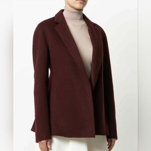 Theory Pleated Blazer Jacket Wool & Cashmere size 4